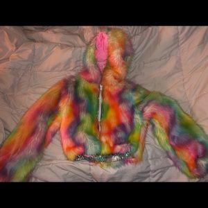 J valentine fur coat